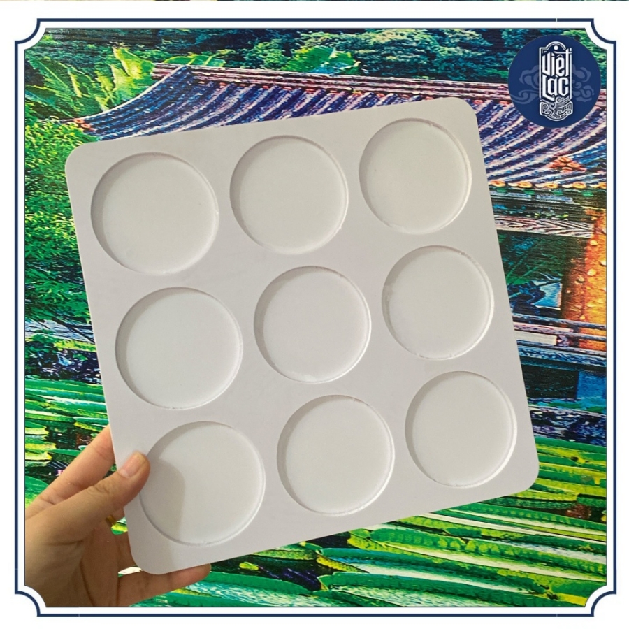 Bộ khay bày nước hình tháp vuông - Ảnh 15