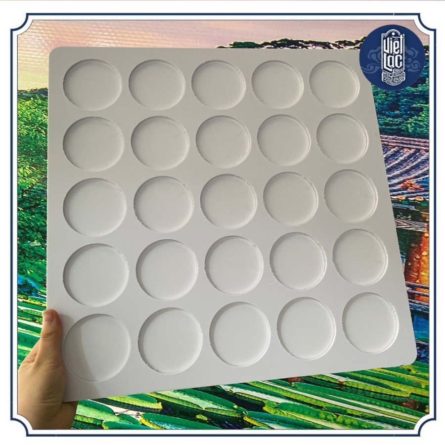 Bộ khay bày nước hình tháp vuông - Ảnh 14