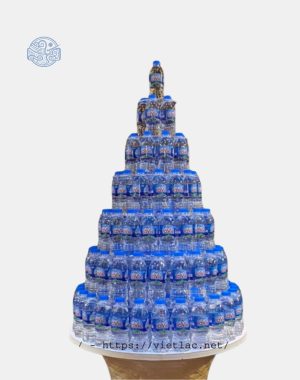 Bộ khay bày nước hình tháp tròn