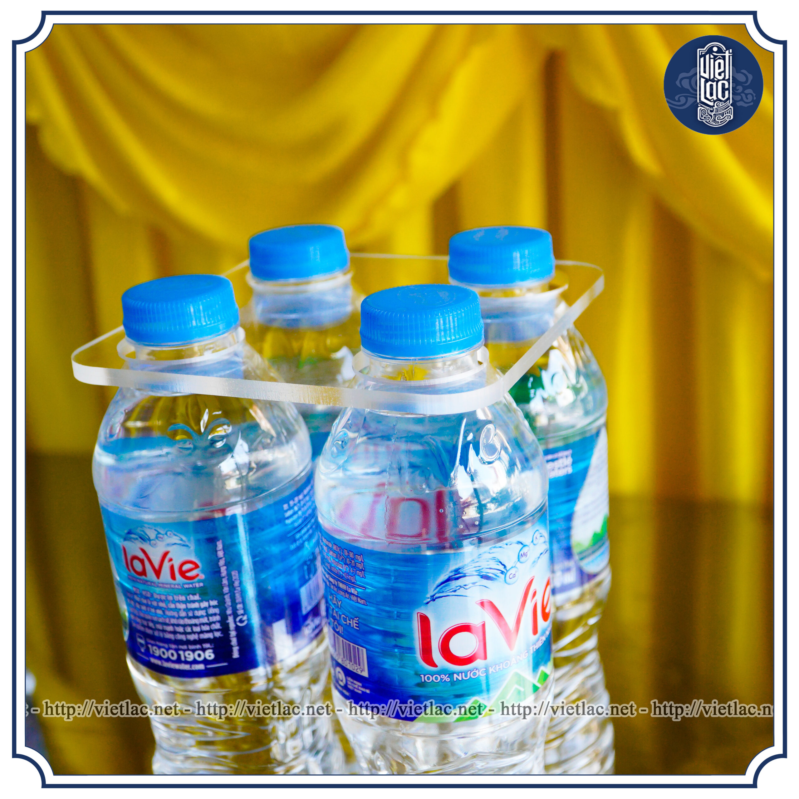 Bộ khay bày nước hình tháp vuông - Ảnh 4