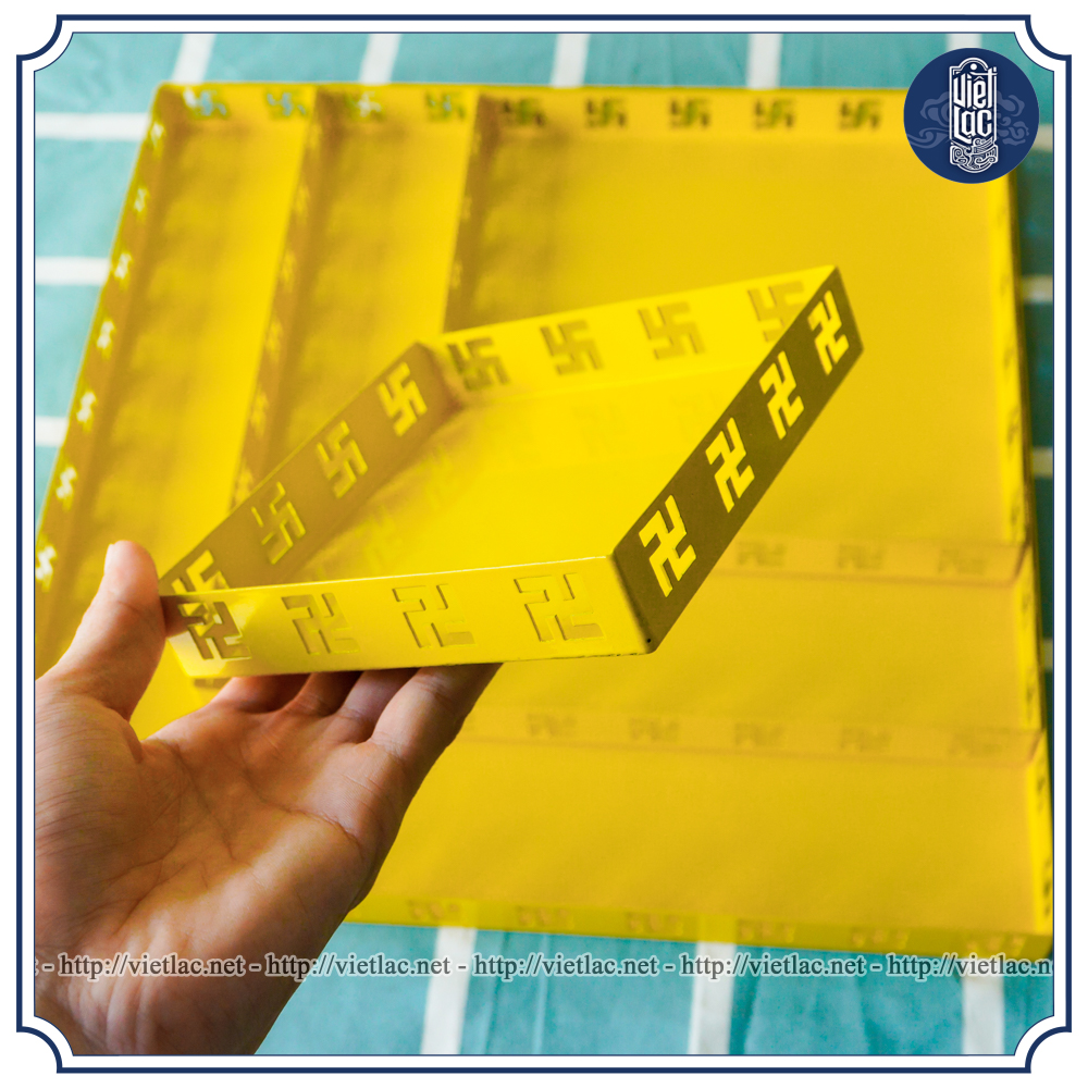 Bộ khay thép vuông bày tháp bia, nước ngọt - Ảnh 5