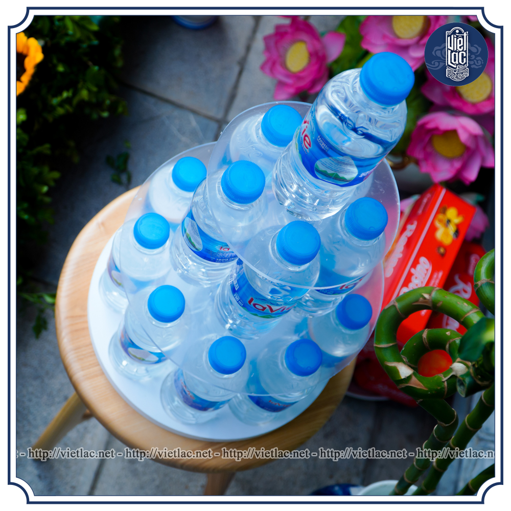 Bộ khay bày nước hình tháp tròn - Ảnh 3