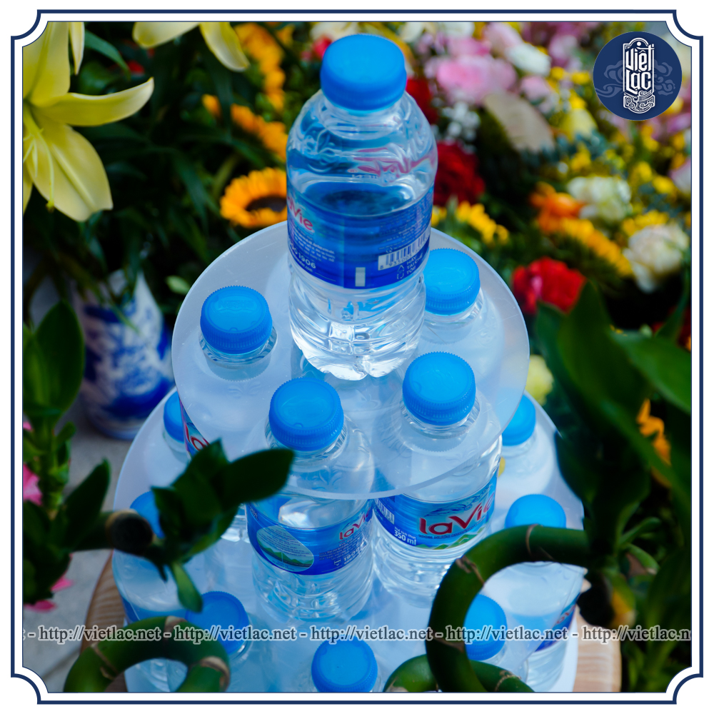 Bộ khay bày nước hình tháp tròn - Ảnh 4