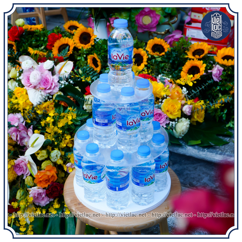 Bộ khay bày nước hình tháp tròn - Ảnh 5