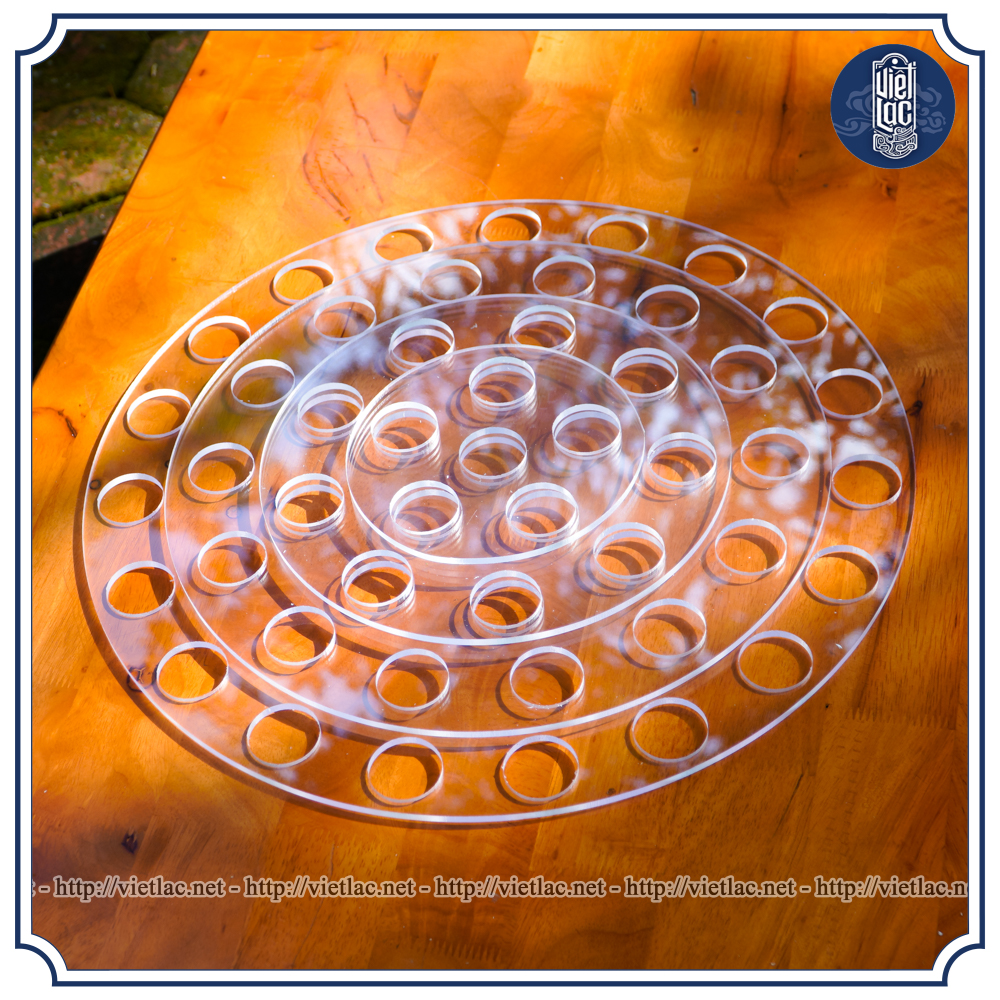 Bộ khay bày nước hình tháp tròn - Ảnh 10