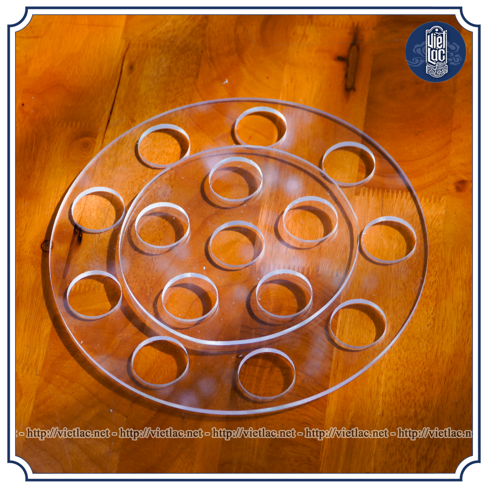 Bộ khay bày nước hình tháp tròn - Ảnh 13