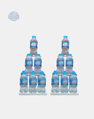 Bộ khay bày nước hình tháp vuông