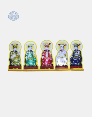 Bộ tranh Ngũ Vị Tôn Quan chất liệu nhựa xốp