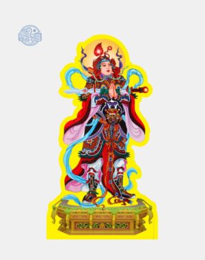 Tranh Hộ Pháp Khuyến Thiện chất liệu nhựa xốp