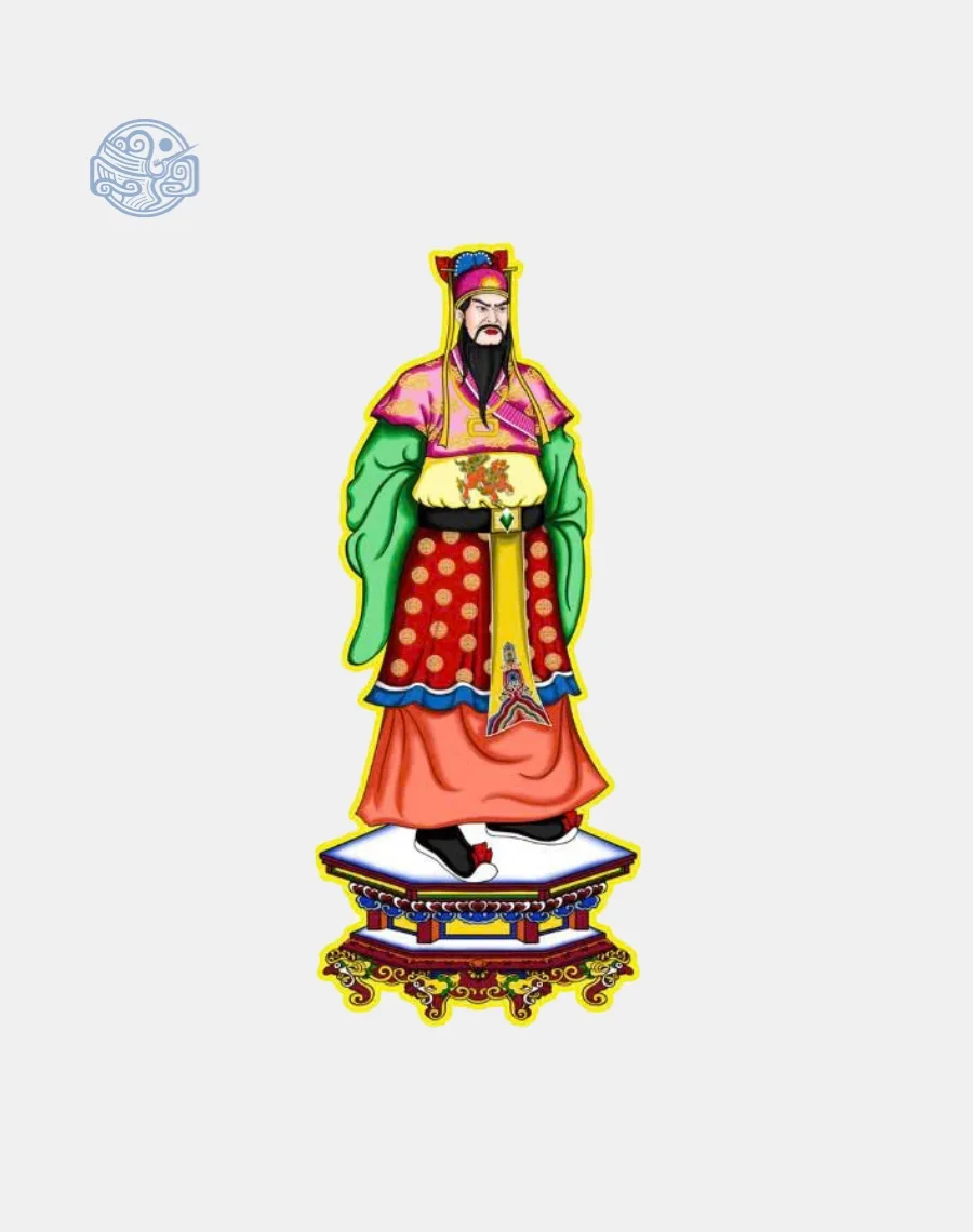 Bộ tranh Thập Điện Diêm Vương chất liệu nhựa xốp - Ảnh 4