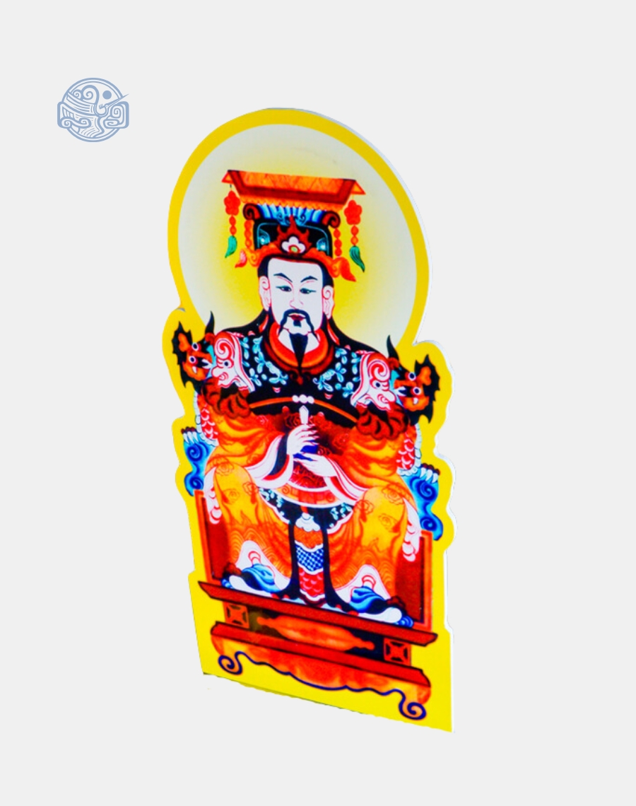 Tranh Ngọc Hoàng Đại Đế chất liệu nhựa xốp - Ảnh 3