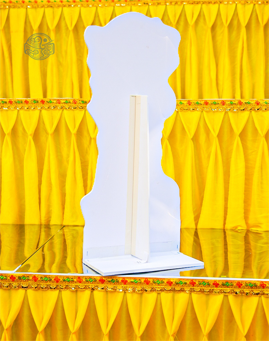 Bộ tranh Ngũ Vị Tôn Quan chất liệu nhựa xốp - Ảnh 2