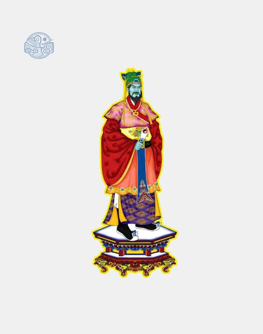 Bộ tranh Thập Điện Diêm Vương chất liệu nhựa xốp - Ảnh 2