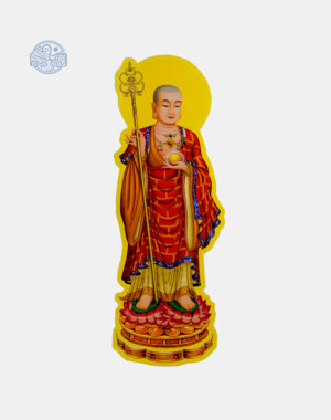 Tranh Mục Kiền Liên Bồ Tát chất liệu nhựa xốp