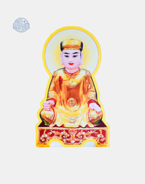 Tranh ông Hoàng Mười chất liệu nhựa xốp