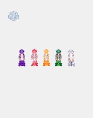 Bộ bài vị ngũ phương 40cm ép plastic