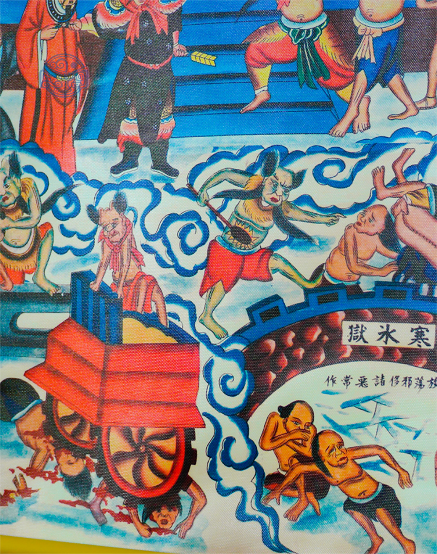 Bộ tranh Thập Điện Diêm Vương chất liệu canvas - Ảnh 5