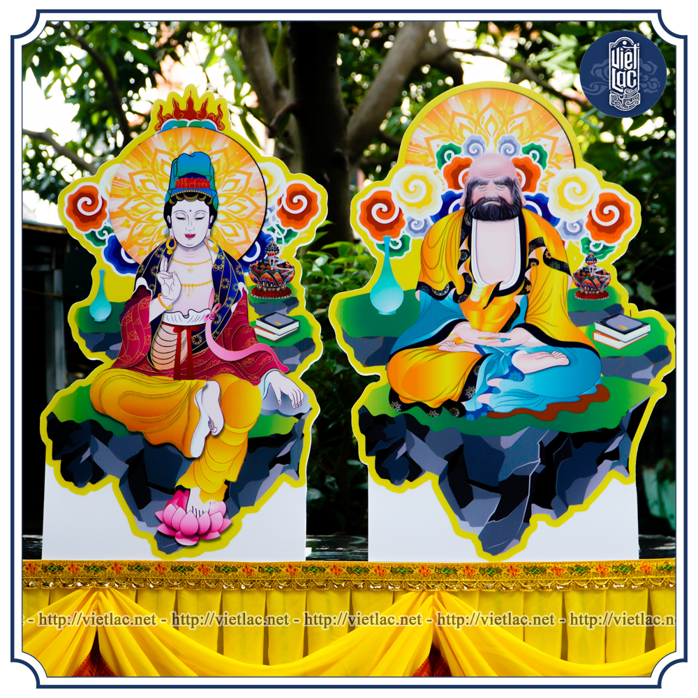 Bộ tranh cúng 17 bức thông dụng (vẽ tay) - Ảnh 13