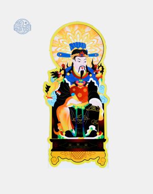 Tranh Quan Nam Tào (vẽ tay) chất liệu nhựa xốp