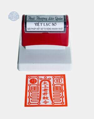 Dấu triện thái thượng lão quân thấm mực