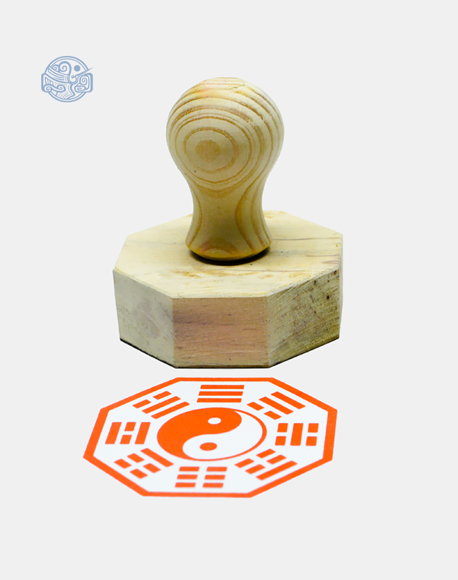 Dấu triện bát quái gỗ - Ảnh 2