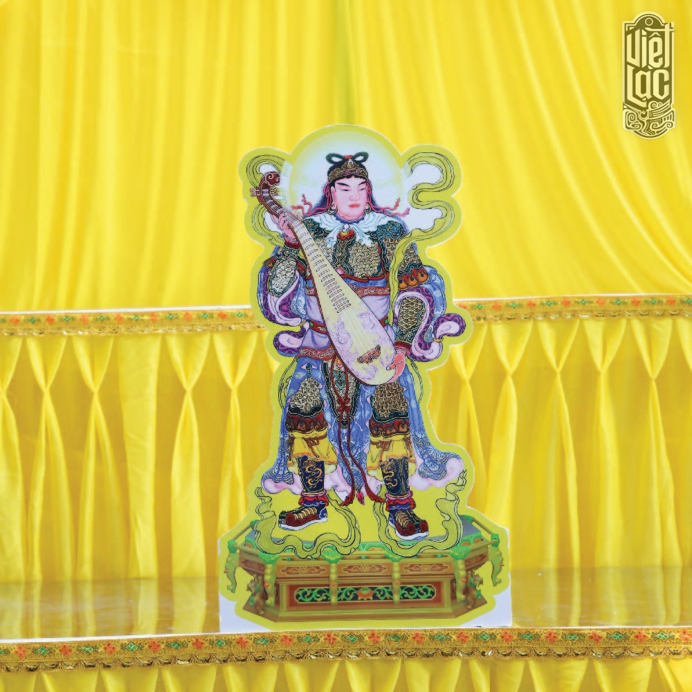 Bộ tranh Tứ Đại Thiên Vương chất liệu nhựa xốp - Ảnh 2