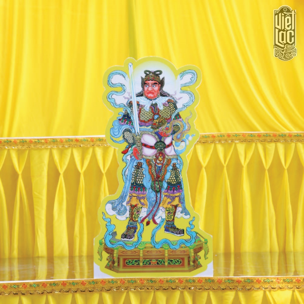 Bộ tranh Tứ Đại Thiên Vương chất liệu nhựa xốp - Ảnh 4