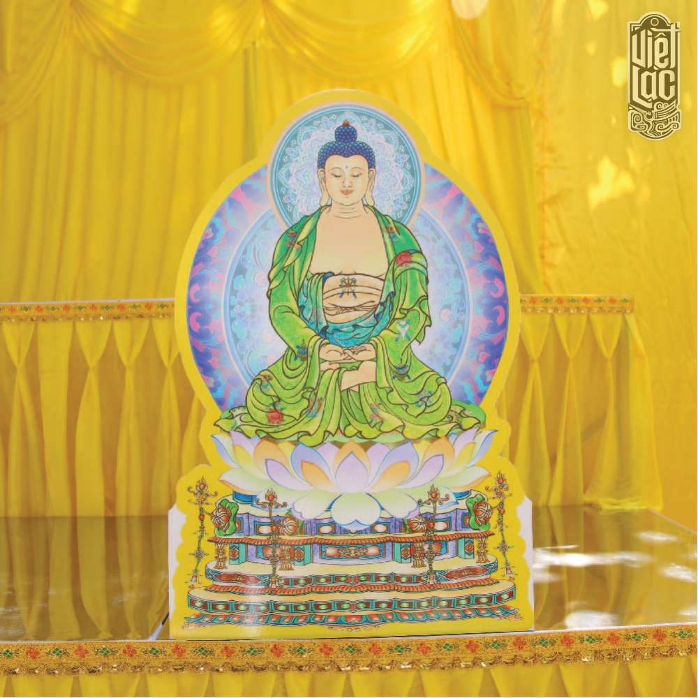 Bộ tranh Thất Phật chất liệu nhựa xốp - Ảnh 2