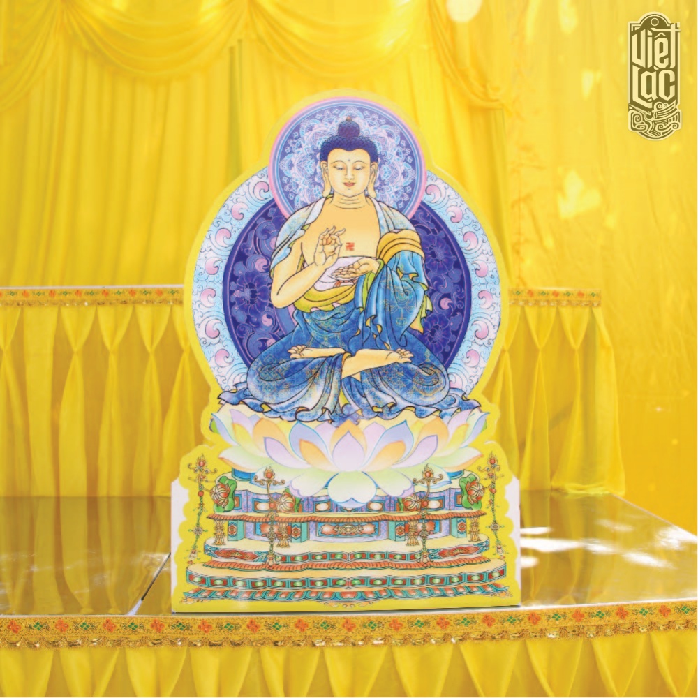 Bộ tranh Thất Phật chất liệu nhựa xốp - Ảnh 4