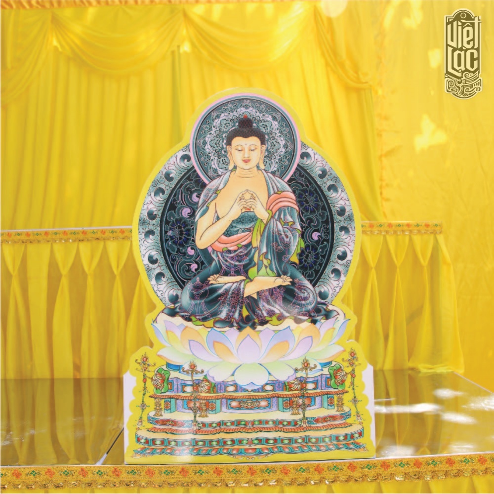 Bộ tranh Thất Phật chất liệu nhựa xốp - Ảnh 8