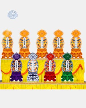 Bộ bài vị sao Long Vân Khánh Hội Pháp Luân nhựa xốp