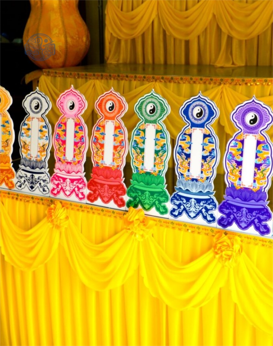 Bài vị Long Vân Khánh Hội Thái Cực 50cm nhựa xốp fomex - Ảnh 8