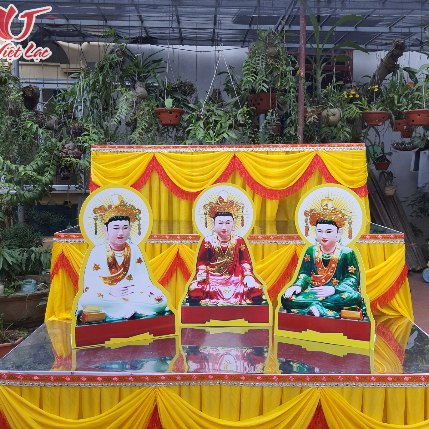 Bộ tranh tam tòa Thánh Mẫu chất liệu nhựa xốp - Ảnh 3