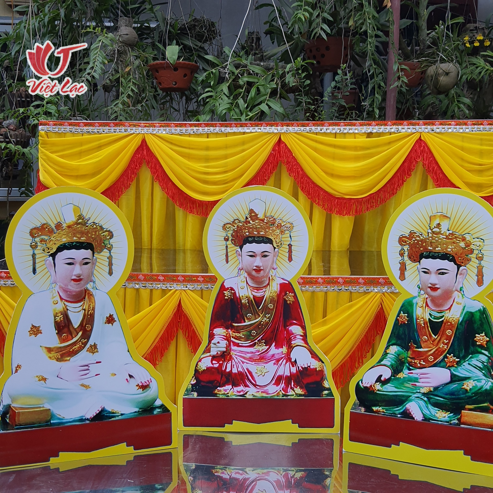 Bộ tranh tam tòa Thánh Mẫu chất liệu nhựa xốp - Ảnh 4