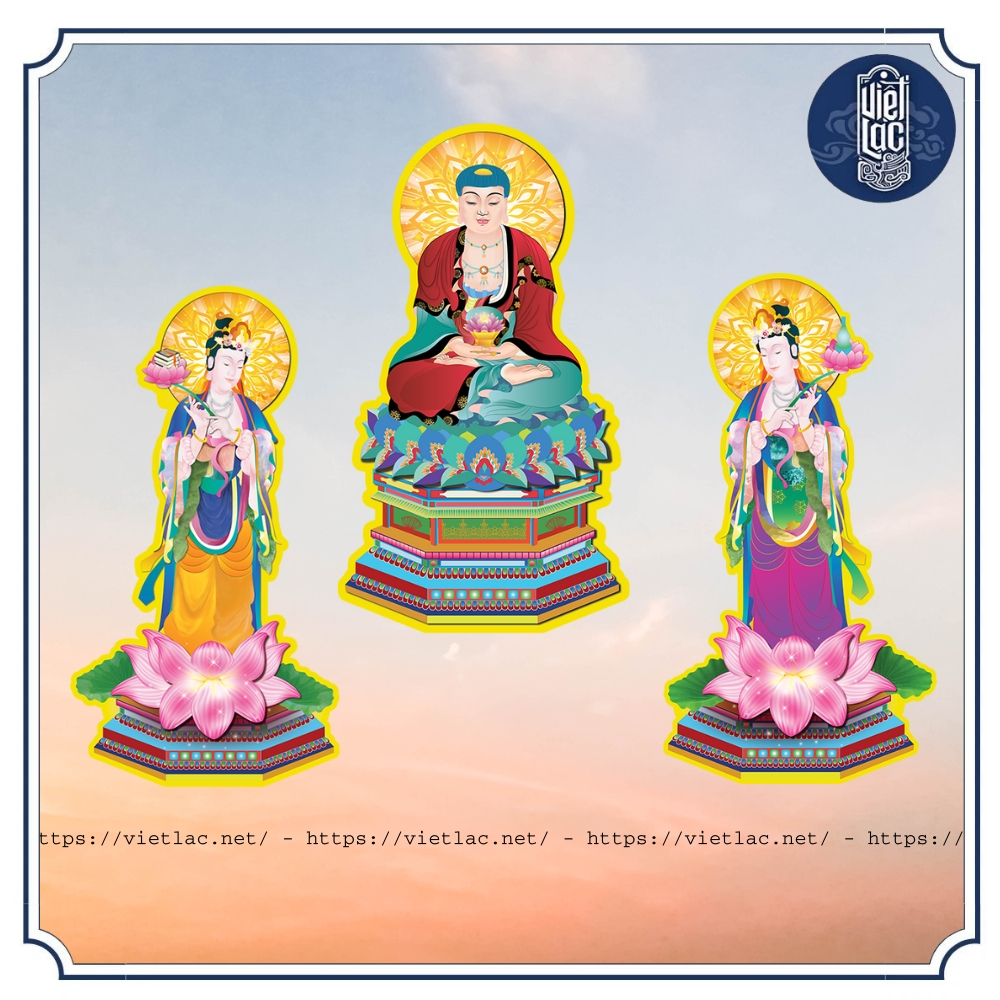 Bộ tranh cúng 17 bức thông dụng bìa cứng ép plastic - Ảnh 8