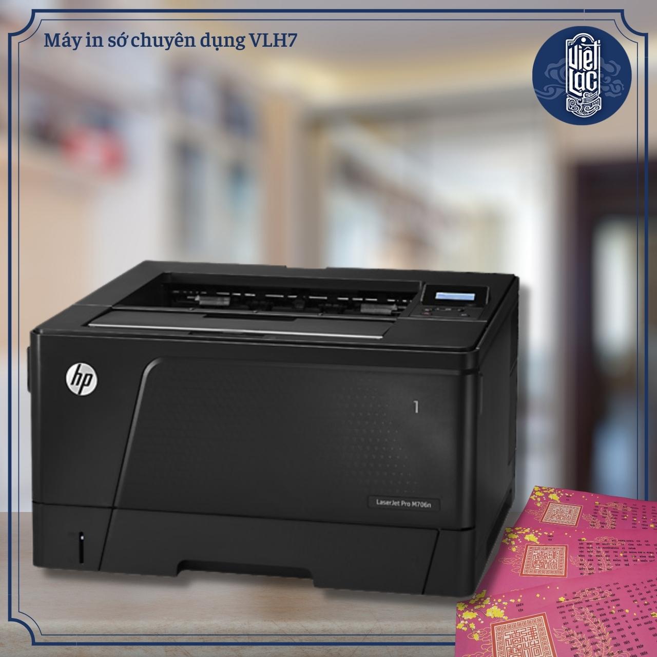 Máy in sớ chuyên dụng VLH7 - Ảnh 2