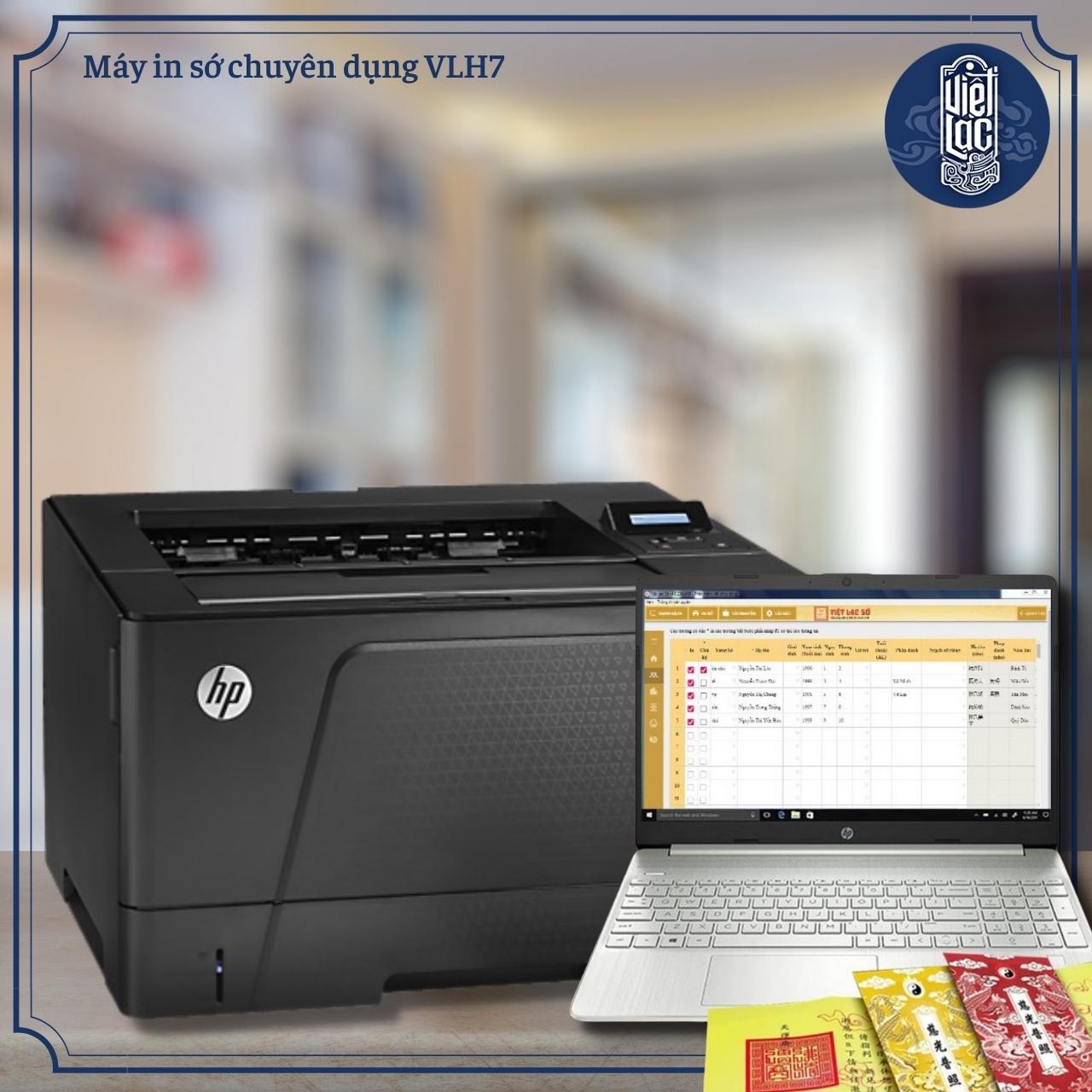 Máy in sớ chuyên dụng VLH7 - Ảnh 3