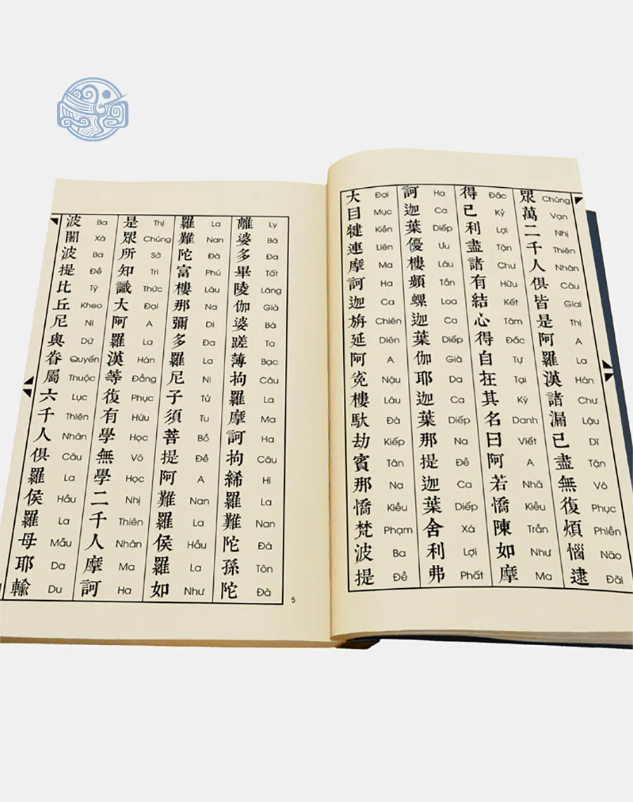 Diệu Pháp Liên Hoa Kinh (bộ 3 quyển) - Song ngữ Xuyến chỉ - Ảnh 2