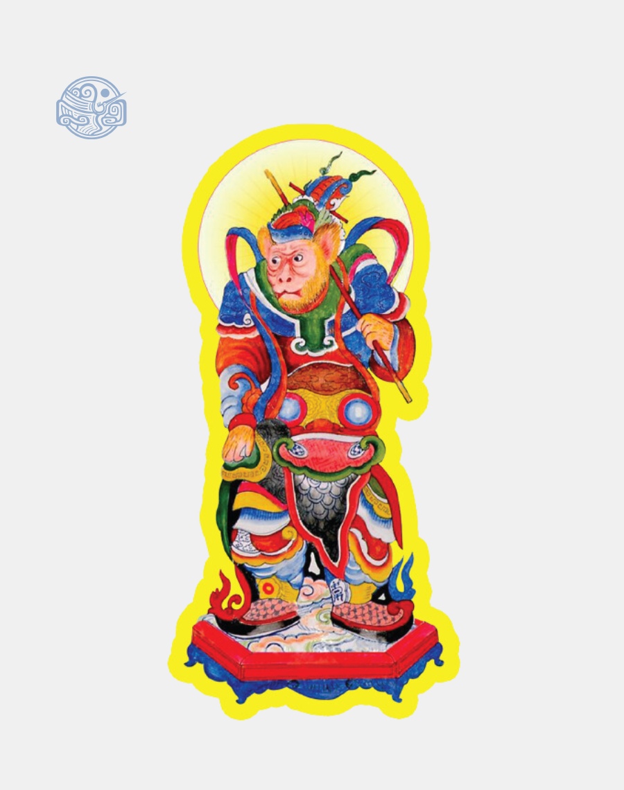 Tranh Tề Thiên Đại Thánh chất liệu nhựa xốp