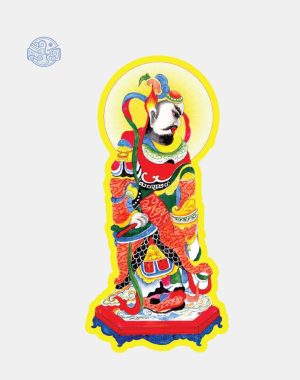 Tranh Sơn Tiêu Độc Cước chất liệu nhựa xốp