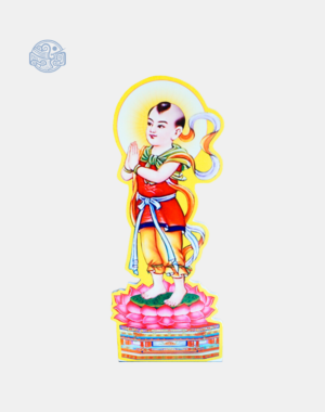 Tranh Thiện Tài Đồng Tử chất liệu nhựa xốp