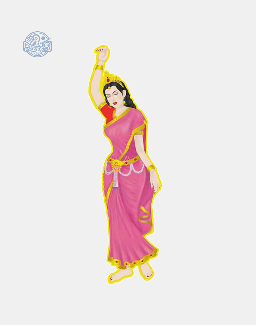 Bộ tranh vườn Lâm Tỳ Ni chất liệu nhựa xốp - Ảnh 4