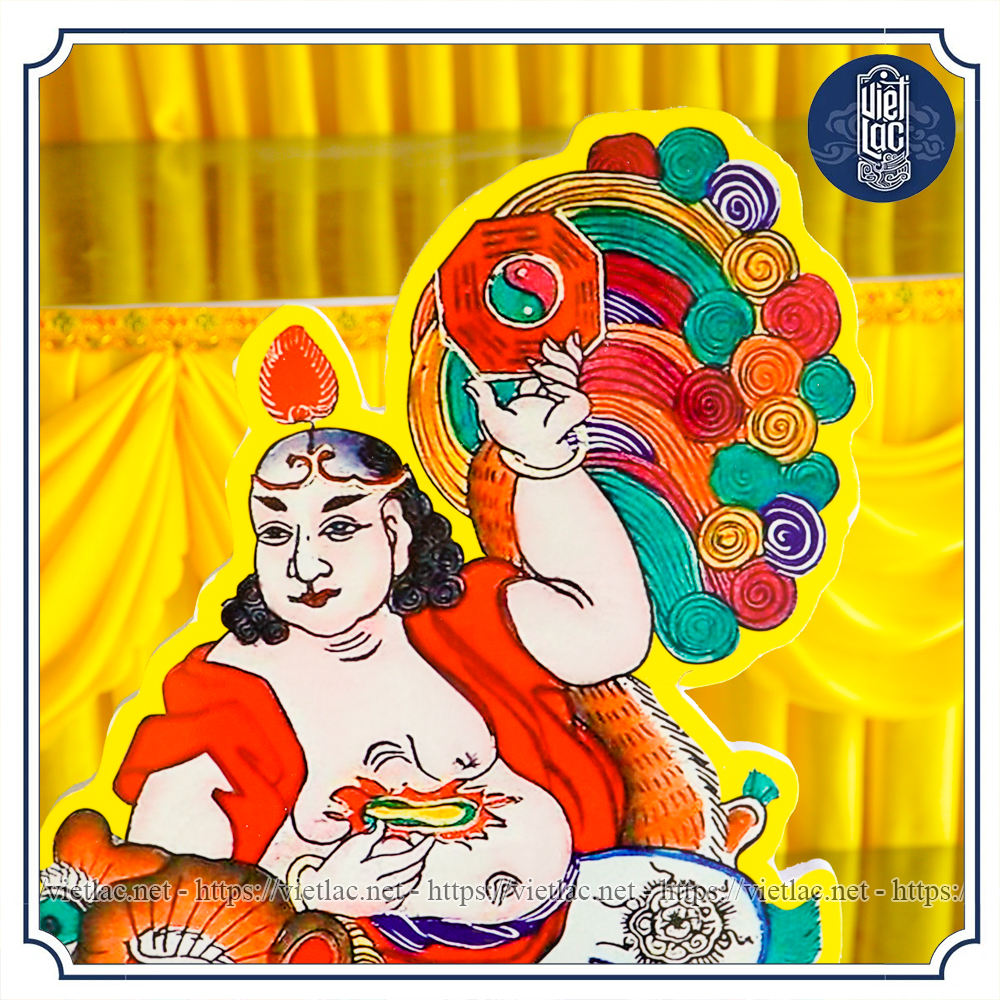 Tranh ông Tử Vi chất liệu nhựa xốp - Ảnh 3