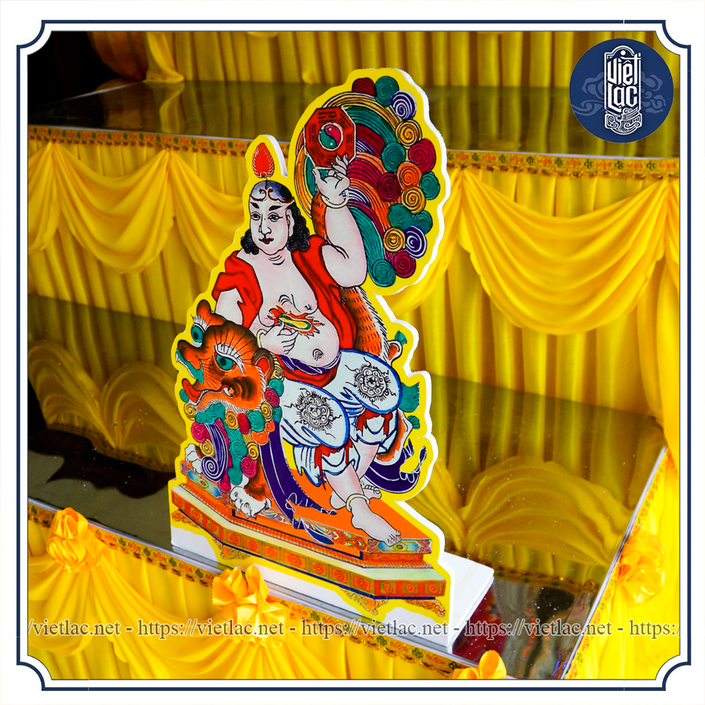 Tranh ông Tử Vi chất liệu nhựa xốp - Ảnh 4