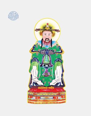 Tranh Quan Đương Niên chất liệu nhựa xốp