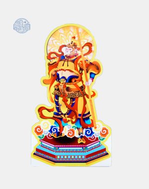 Tranh Tề Thiên Đại Thánh (vẽ tay) chất liệu nhựa xốp