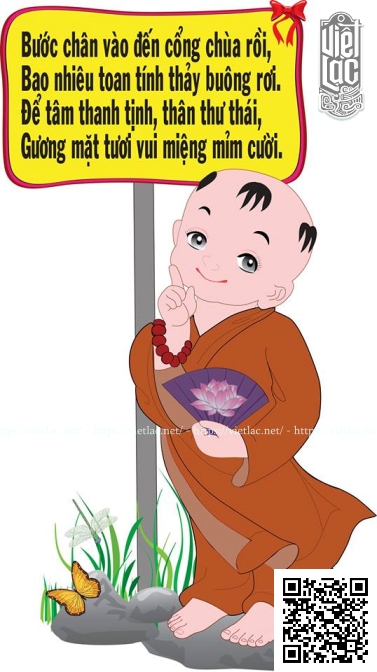 Tranh đứng nhựa xốp kèm biểu ngữ dùng trong chùa - Ảnh 17