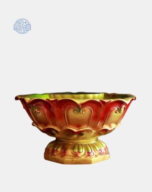 Chậu tắm Phật Đản Sinh bằng composite, kích thước 26x47cm