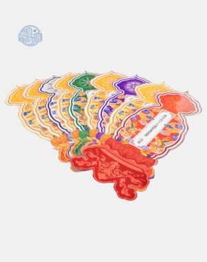 Bộ bài vị sao (9 chiếc) chất liệu bìa cứng ép plastic