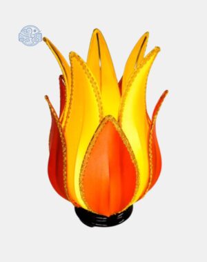 Đèn lụa hoa súng không đế 40cm